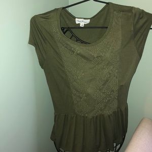 Army Green Stylish Shirt